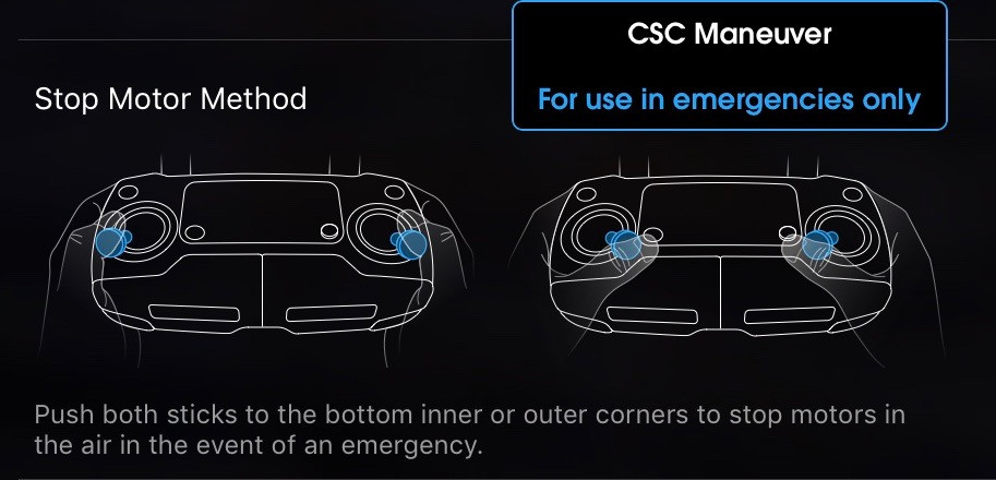 Turn off mavic 2 hot sale pro