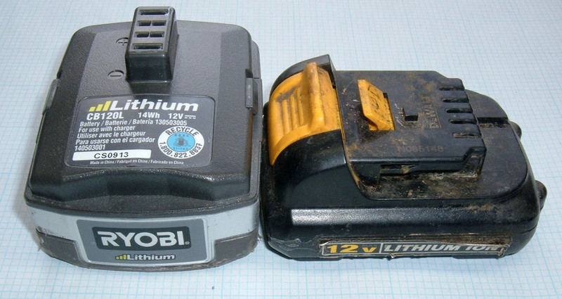 I build Lithium Battery for Black and decker 12v old version 
