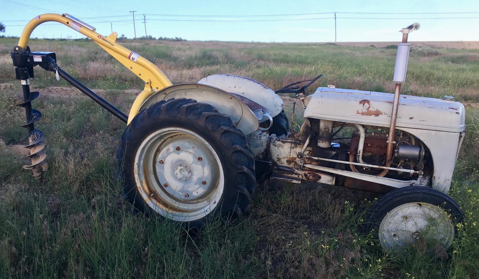 Manual post hole digger tractor deals supply