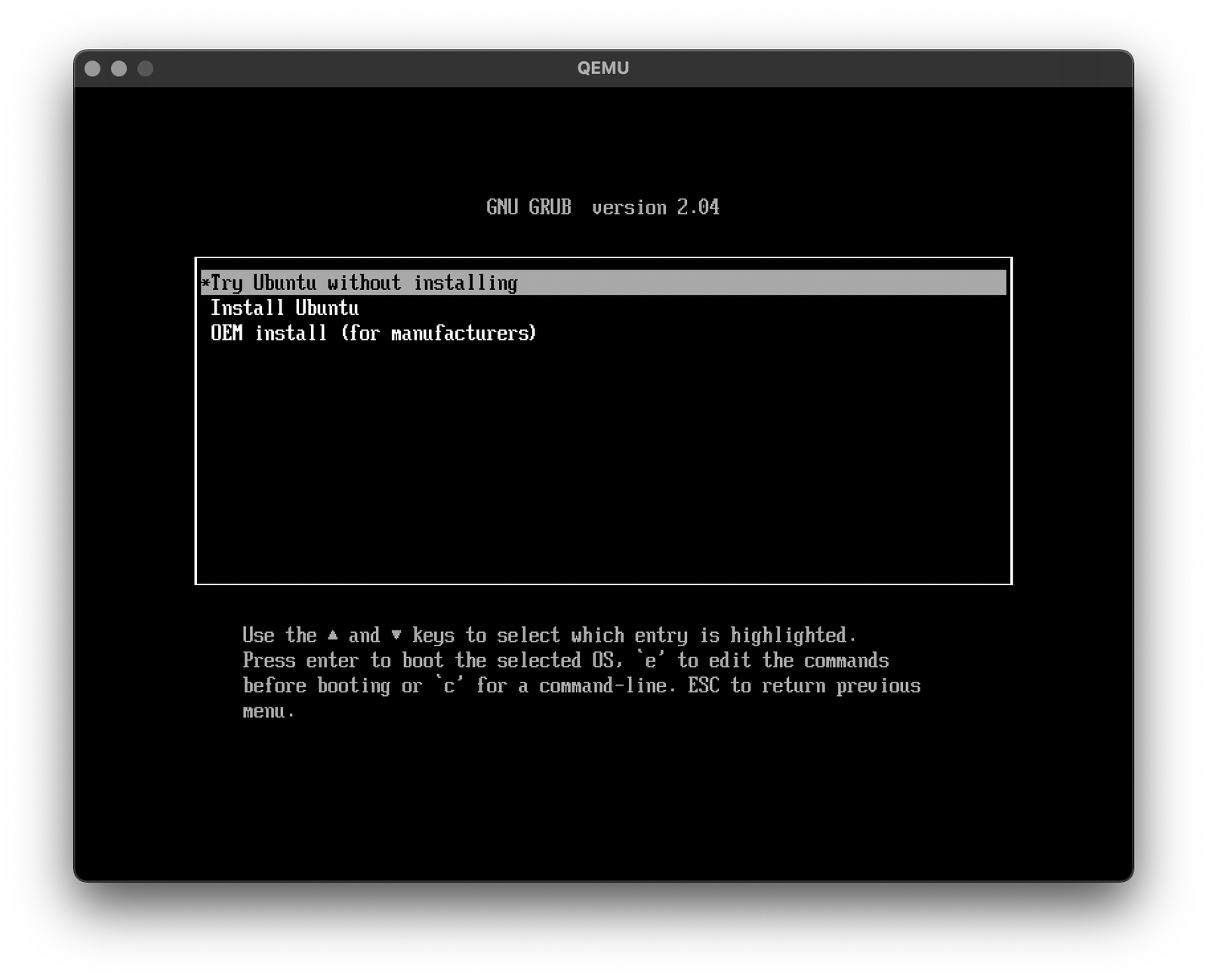 qemu for mac m1