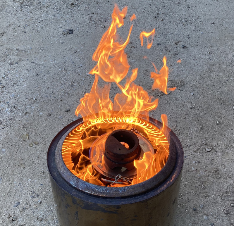 Charcoal Experiments #1: The Solo Stove Process