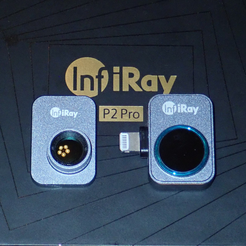 InfiRay P2 Pro 9g magnetisk makrolins termisk kamera